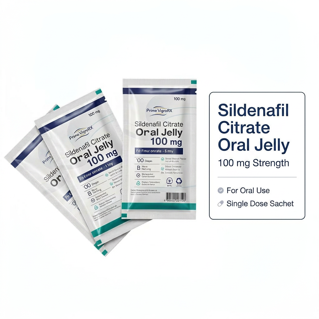 Kamagra Oral Jelly 100mg usage and dosage information