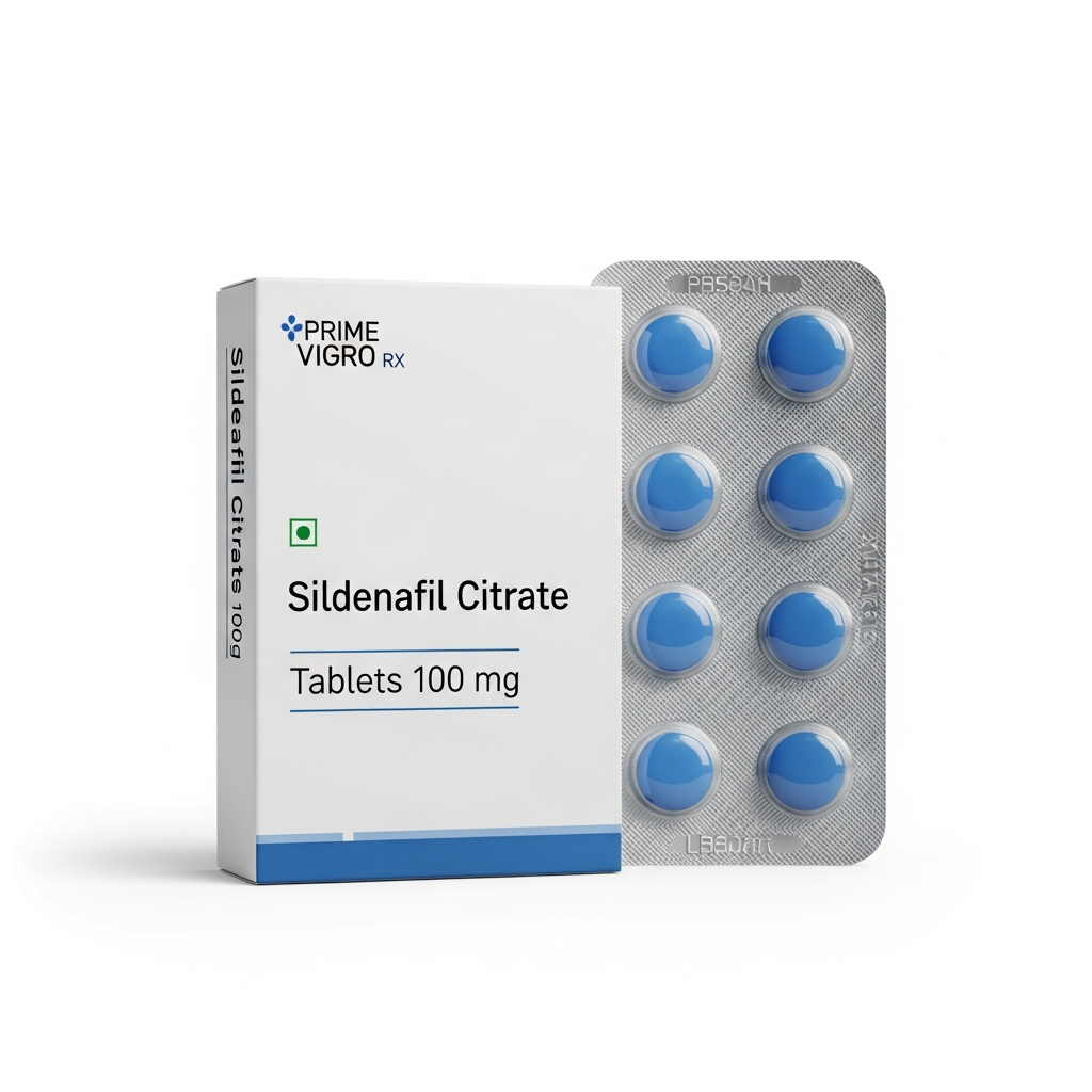 Cenforce 100mg Sildenafil tablets pack for erectile dysfunction