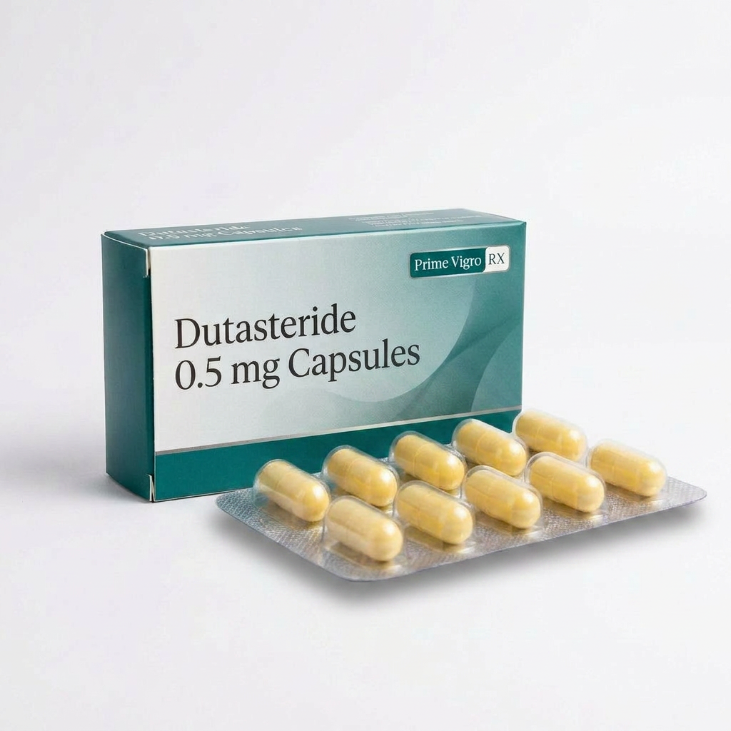 Avosteride 0.5mg dutasteride composition DHT blocker