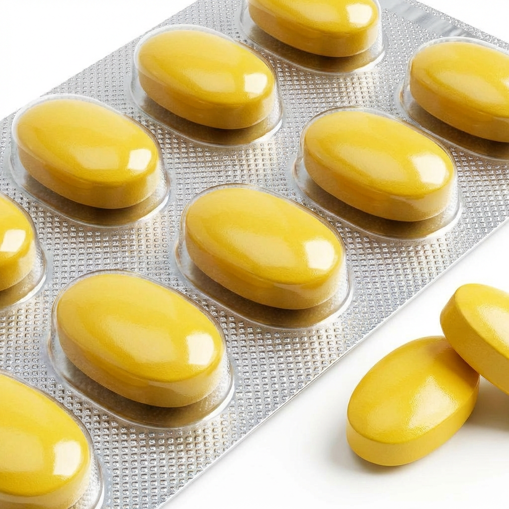 Super Vidalista tablet close up tadalafil dapoxetine
