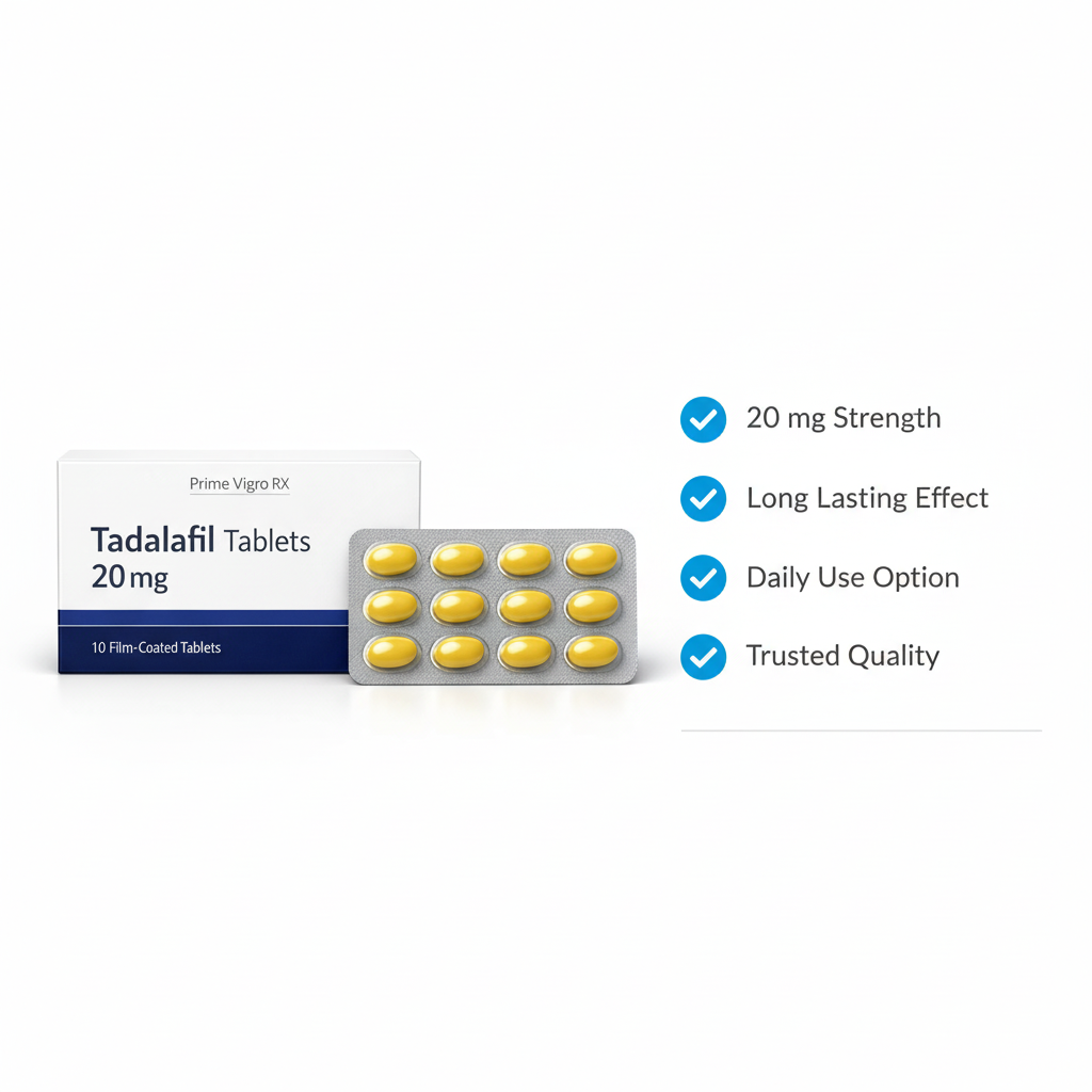 Tadalista 20mg benefits long lasting ED treatment