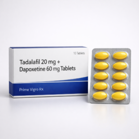 Tadapox tadalafil dapoxetine tablets pack for ED and PE
