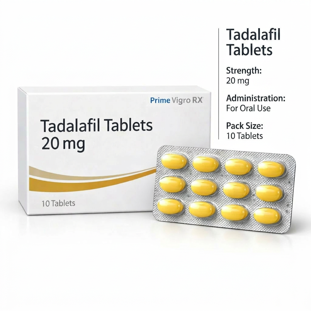 Vidalista 20mg dosage and usage information